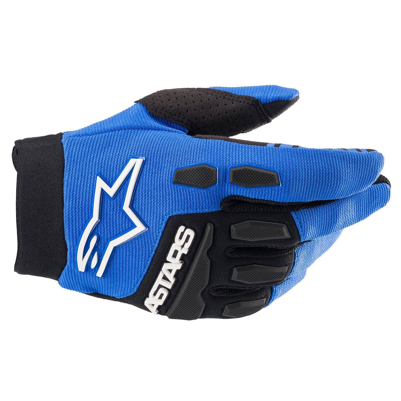 Alpinestars 2024 Full Bore Youth Motocross Gloves Blue Black